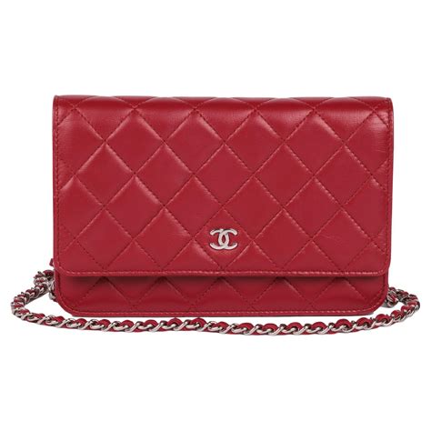 red chanel woc replica|chanel timeless wallet on chain.